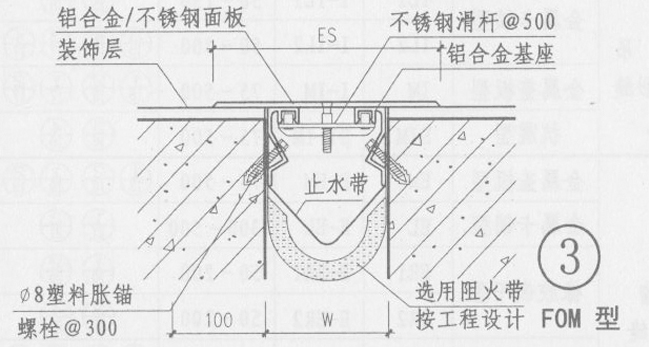 地面变形缝FOM(图2) 地面变形缝FOM(图2)